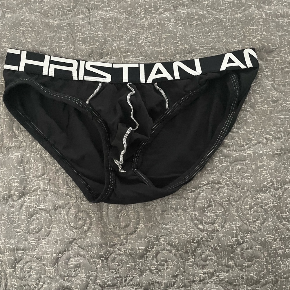 Andrew Christian Briefs size L, with C-Ring